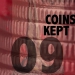 Coins kept